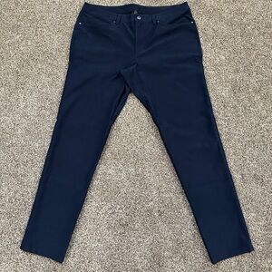 Lululemon ABC Slim-Fit Pant LM5ABOS 38/34 True Navy
